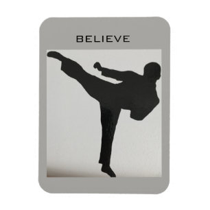 Magnet Flexible Aimant de réfrigérateur du Taekwondo