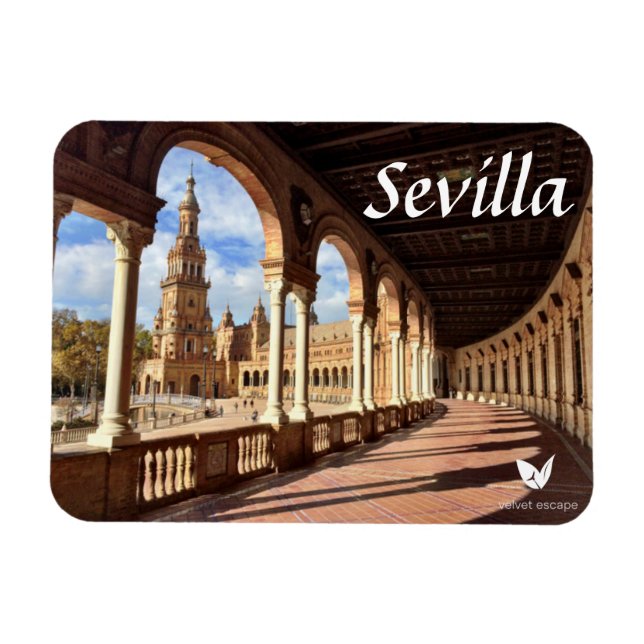 Magnet Flexible Aimant de Séville par Velvet Escape (Horizontal)
