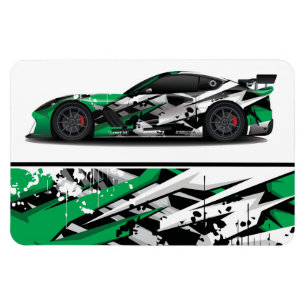 Magnet Flexible Aimant de voiture de course