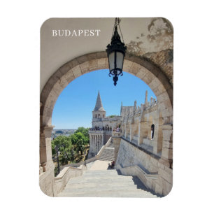 Magnet Flexible Aimant de vue encadrée Budapest Fisherman's Bastio