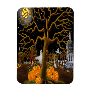 Magnet Flexible Aimant d'Halloween "Avez-vous entendu quelque chos