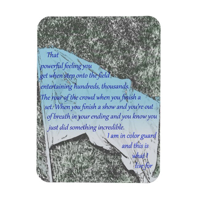 Magnet Flexible Aimant d'inspiration du drapeau de protection de c (Vertical)