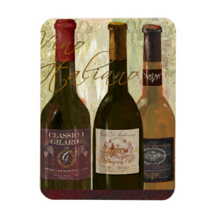 Magnet Flexible Aimant d'Italiano de vin