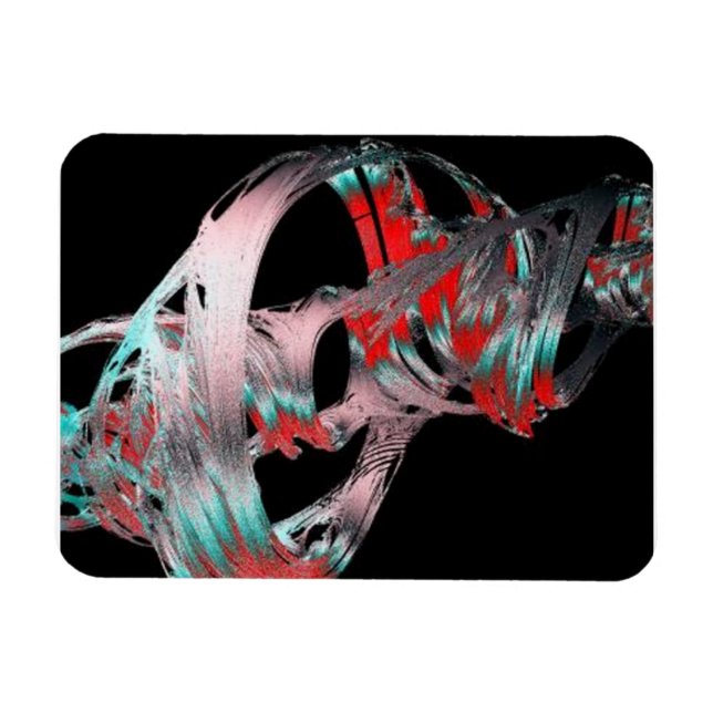 Magnet Flexible Aimant double arc-en-ciel (Horizontal)