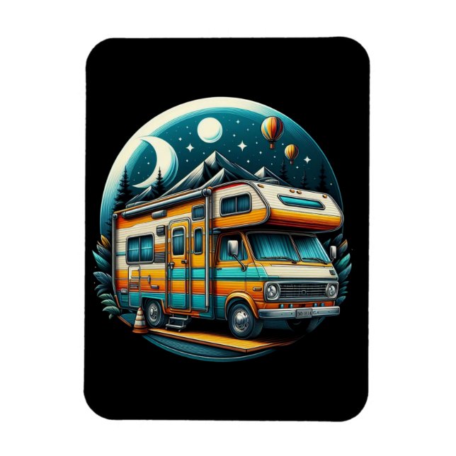 Magnet Flexible Aimant du camping-car ! (Vertical)