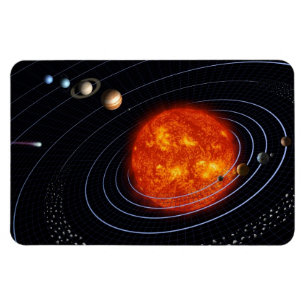 Magnet Flexible Aimant du système solaire