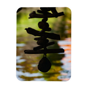 Magnet Flexible Aimant en bois flotté spirituel de Bali