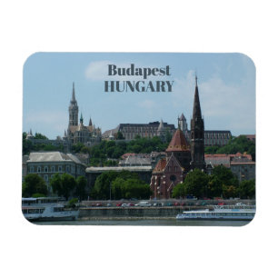Magnet Flexible Aimant fait sur commande 2 des textes de Budapest