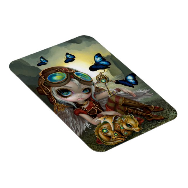 Magnet Flexible Aimant Flex "Clockwork Dragonen" (Côté Droit)