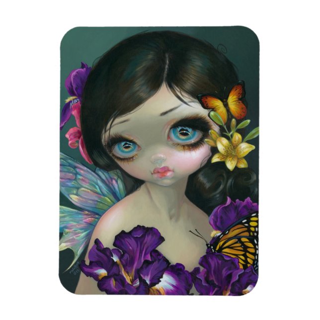 Magnet Flexible Aimant Flex "Iris Enchantement" (Vertical)