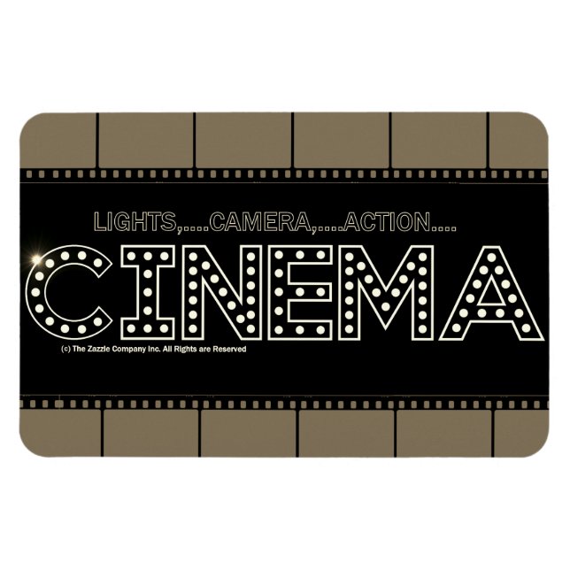Magnet Flexible *Aimant flexible CINEMA* (Horizontal)