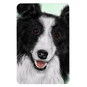 Magnet Flexible Aimant flexible de border collie