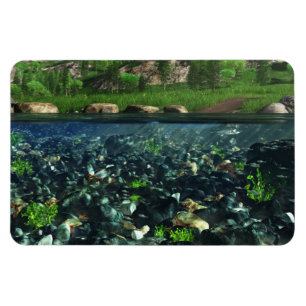 Magnet Flexible Aimant flexible de la rivière Cwm