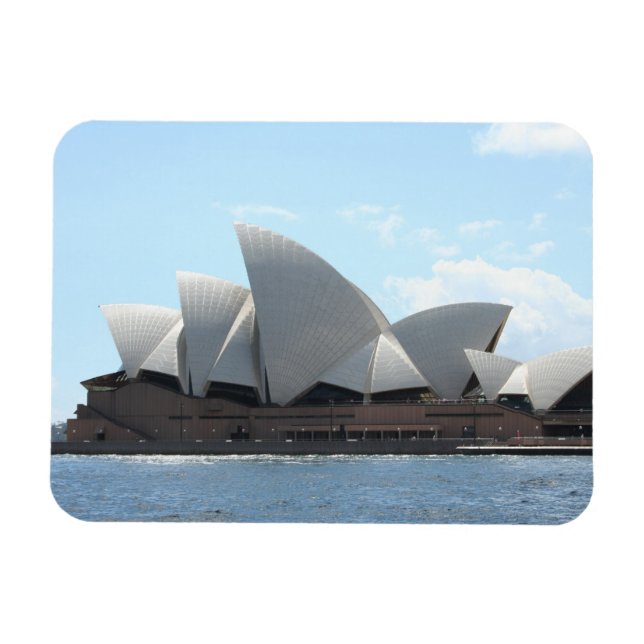 Magnet Flexible Aimant flexible de l'opéra de Sydney (Horizontal)
