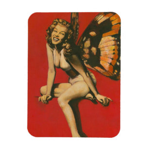 Magnet Flexible Aimant flexible Fairy vintage