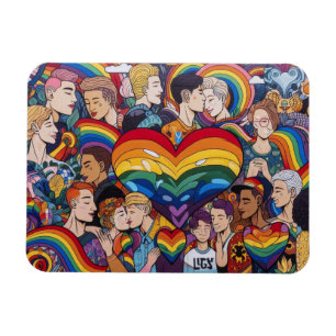 Magnet Flexible Aimant flexible gay pride