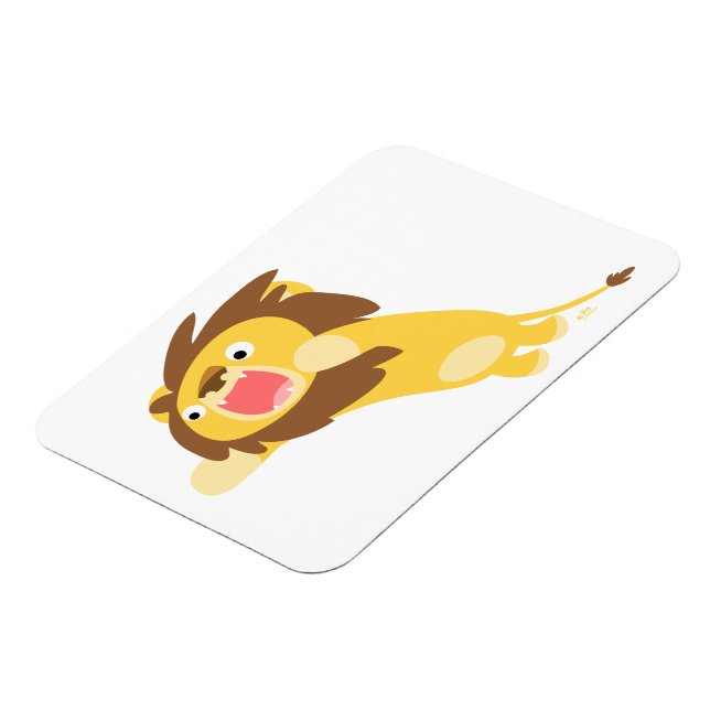 Magnet Flexible Aimant Flexible Lion très affamé (Côté Gauche)