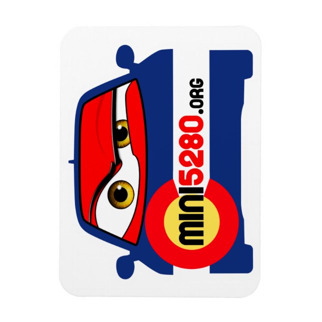 Magnet Flexible Aimant flexible MINI5280 Yeux (Vertical)