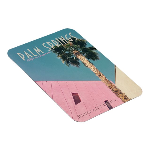 Magnet Flexible Aimant flexible Retro Palm Springs (Côté Droit)