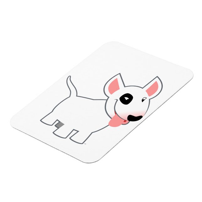 Magnet Flexible Aimant flexible Taureau de Carton mou Terrier (Côté Gauche)