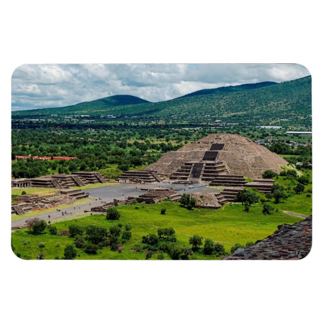 Magnet Flexible Aimant flexible Teotihuacan (Horizontal)