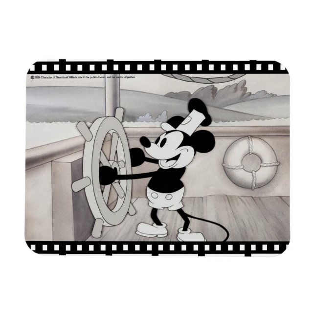 Magnet Flexible Aimant flexible Willie 1928 (Horizontal)