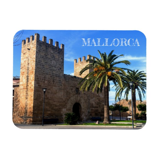 Magnet Flexible aimant forteresse d'Alcudia, dans l'île de (Horizontal)