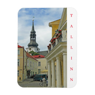 Magnet Flexible Aimant frigo avec vue sur la vieille ville de Tall