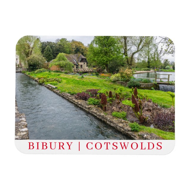 Magnet Flexible aimant frigo Bibury stream (Horizontal)