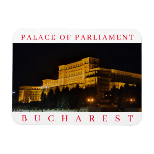 Magnet Flexible Aimant frigo du Palais du Parlement de Bucarest