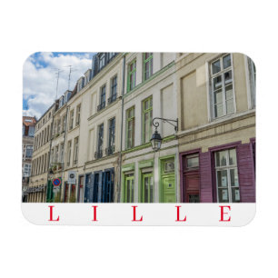 Magnet Flexible Aimant frigo Lille Old Town