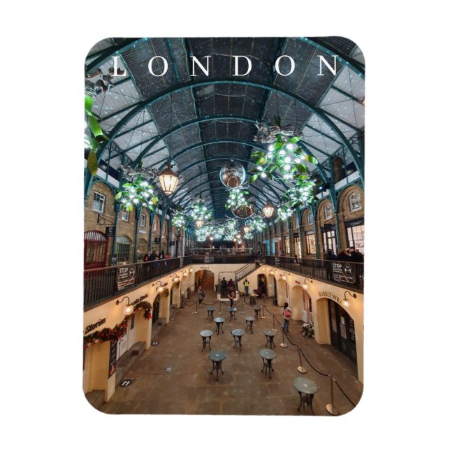 Magnet Flexible aimant frigo London Covent Garden (Vertical)