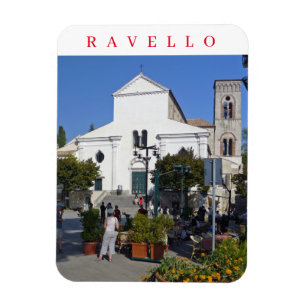Magnet Flexible Aimant frigo vue église Ravello