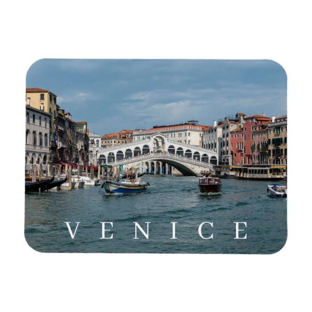 Magnet Flexible Aimant frigo vue Grand Canal de Venise (Horizontal)