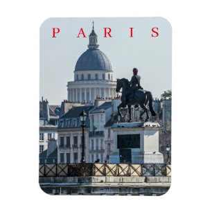 Magnet Flexible Aimant frigo vue Panthéon Paris