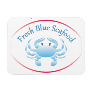 Magnet Flexible Aimant frigorifique au crabe bleu