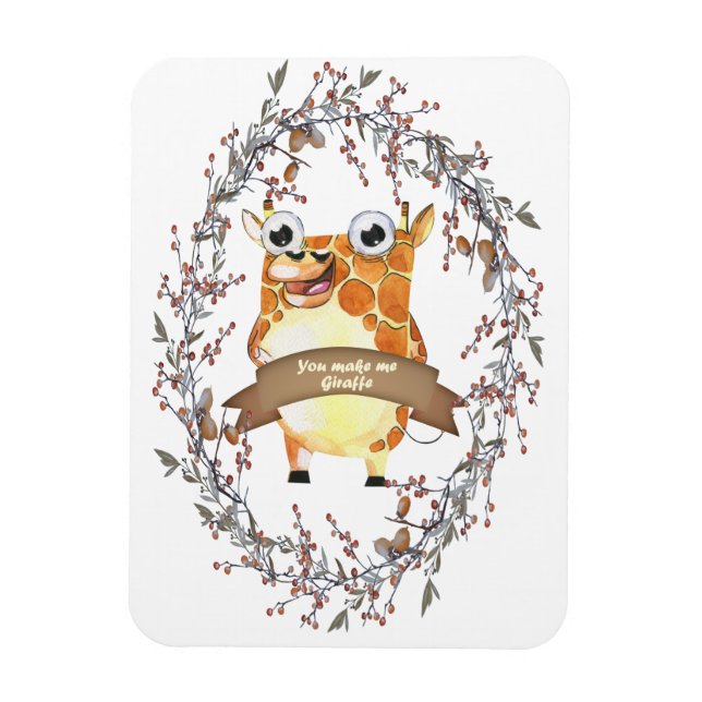 Magnet Flexible Aimant girafe (Vertical)