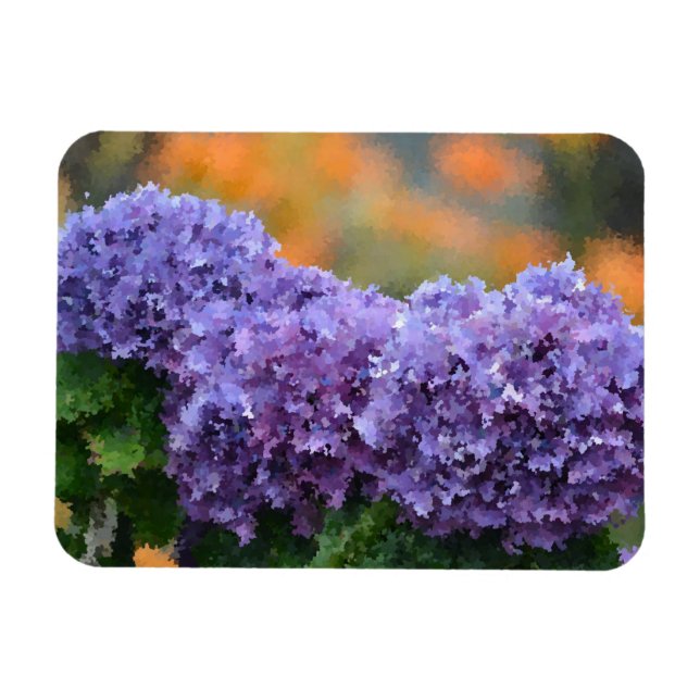 Magnet Flexible Aimant Hydrangea (Horizontal)