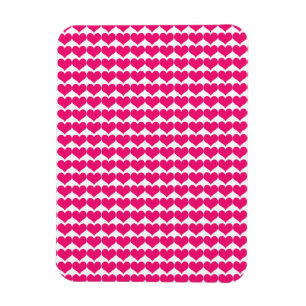 Magnet Flexible Aimant Motif de coeur rose