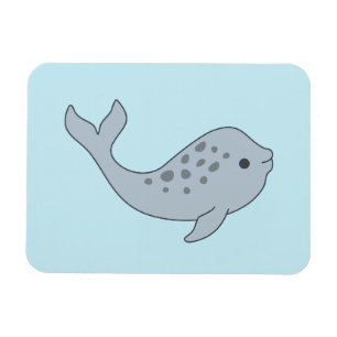 Magnet Flexible Aimant Narwhal sans dents
