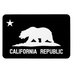 Magnet Flexible Aimant noir/blanc de drapeau d'état de Républiqu