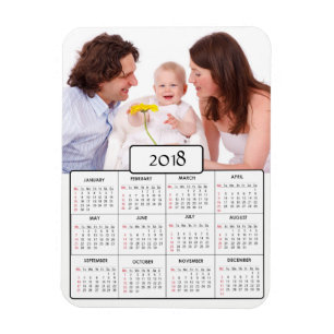 Magnet Flexible Aimant personnalisé de calendrier de la photo de