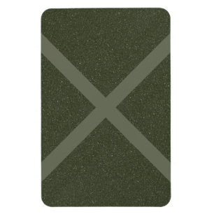 Magnet Flexible Aimant personnalisé de couleur vert mousse moderne