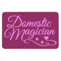 Aimant personnalisé du magicien domestique