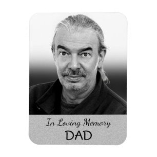 Magnet Flexible Aimant photo argent pour père ou grand-père