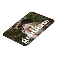 Aimant photo flexible à tendance bulle