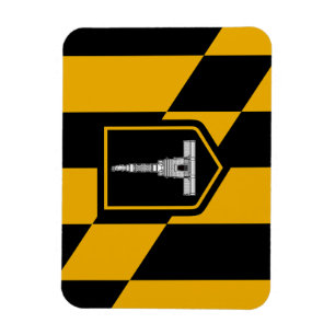 Magnet Flexible Aimant photo flexible avec drapeau de Baltimore