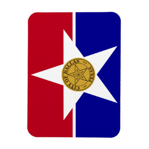 Magnet Flexible Aimant photo flexible avec drapeau de Dallas