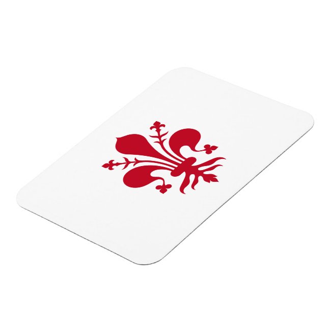 Magnet Flexible Aimant photo flexible avec drapeau de Florence (Côté Gauche)