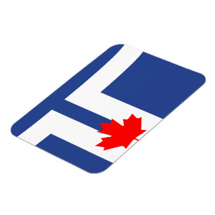 Magnet Flexible Aimant photo flexible avec le drapeau de Toronto, 